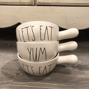 Rae Dunn Crock Pot Set Of 3